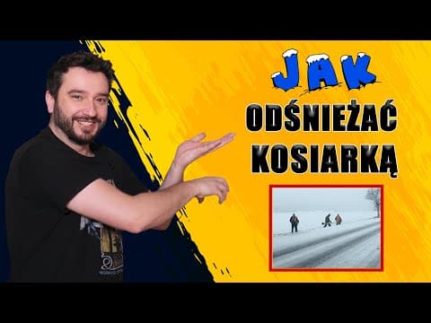 Jak odśnieżać kosiarką | NEWSY BEZ WIRUSA | Karol Modzelewski