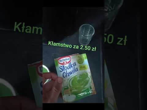 Kisiel zielone jabłko jest kłamstwem