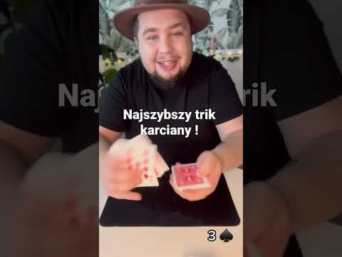 Najszybszy trik karciany !