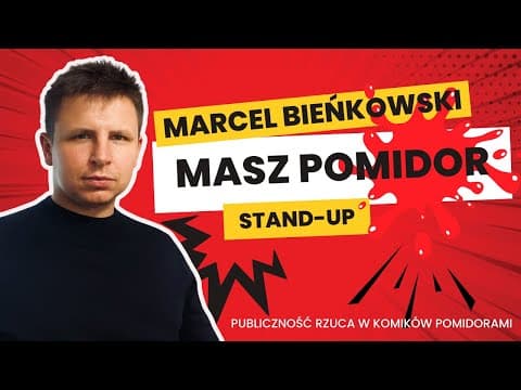 Marcel Bieńkowski - Masz Pomidor | Stand-up | Rzucamy w komików pomidorami
