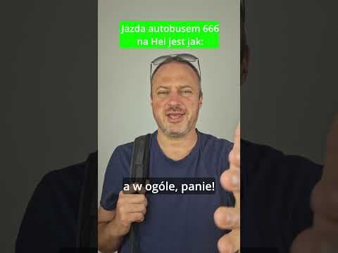 Jazda autobusem 666 na Hel