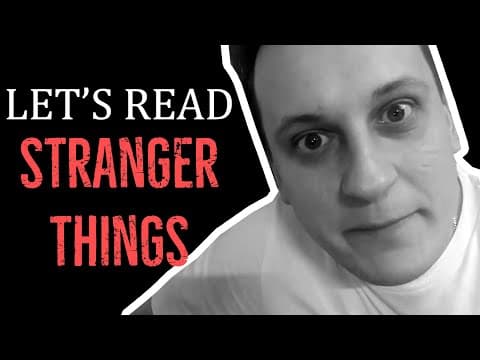 Let's read: Stranger Things. Mroczne umysły odc.1
