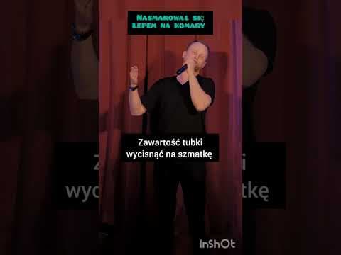 nasmarował się lepem
