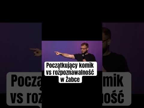 Początkujący komik vs rozpoznawalność w Żabce