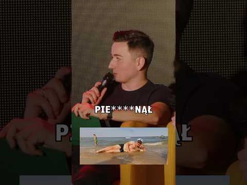 Wiersz o wąsaczu na plaży