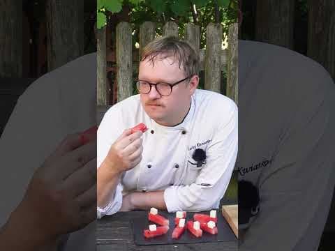 Arbuz z fetą - słodko-słona ambrozja.