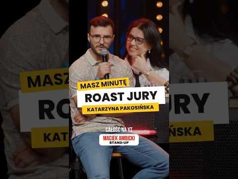 Maciek Ambicki w Masz Minutę | Roast Katarzyna Pakosińska | Stand-up 2025