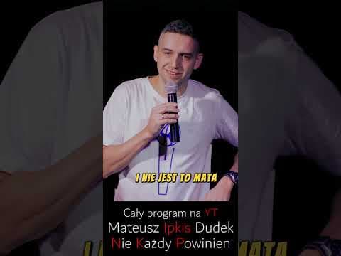 Mateusz Ipkis Dudek - stand up- Ulubiony rap