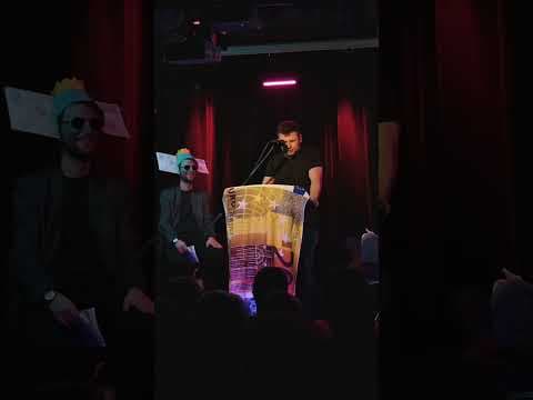Krzysztof Kasparek i Cezary Ponttefski. Roast Hajsu.