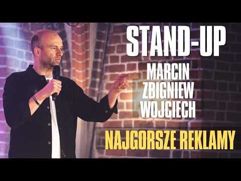 NAJGORSZE REKLAMY Stand up Marcin Zbigniew Wojciech fragmenty SZTOS 2026