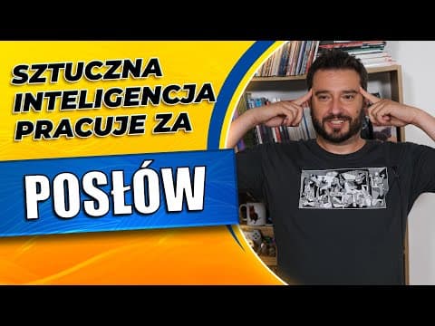 Sztuczna inteligencja pracuje za posłów | NEWSY BEZ WIRUSA | Karol Modzelewski