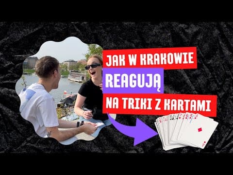 Jak w Krakowie reagują na triki z kartami ?!